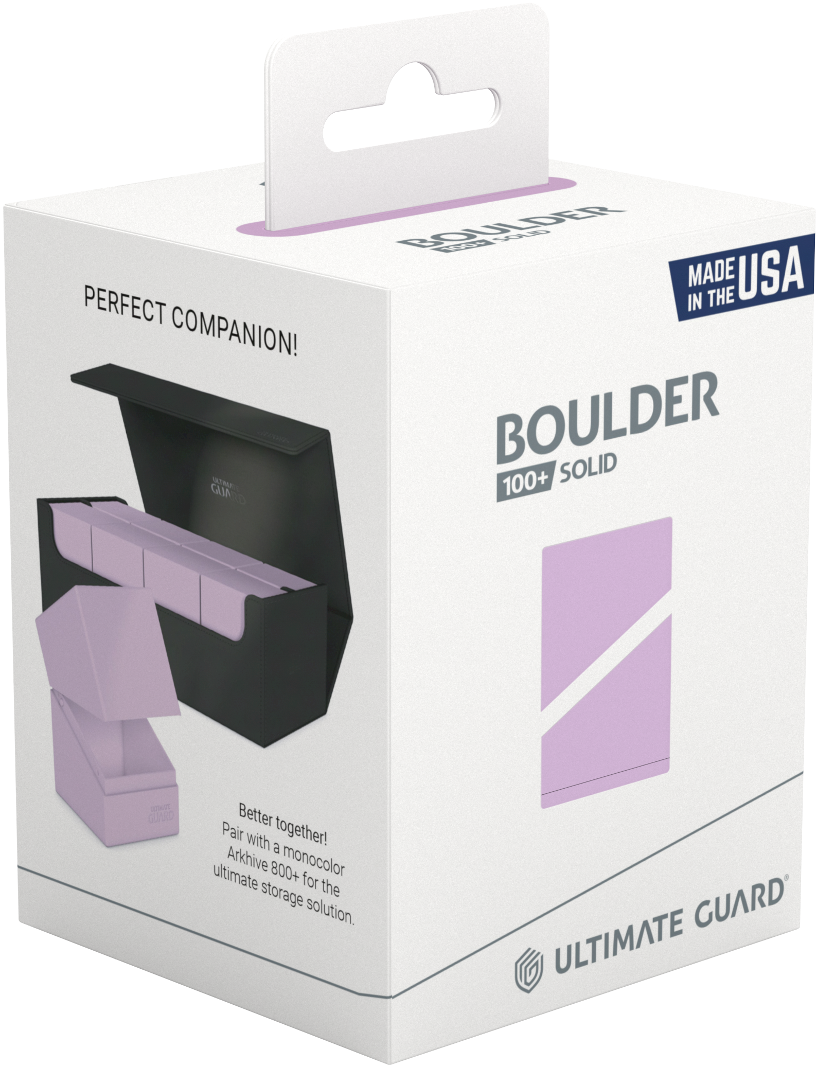 Ultimate Guard - Boulder 100+ Pastel Solid Lavender Purple